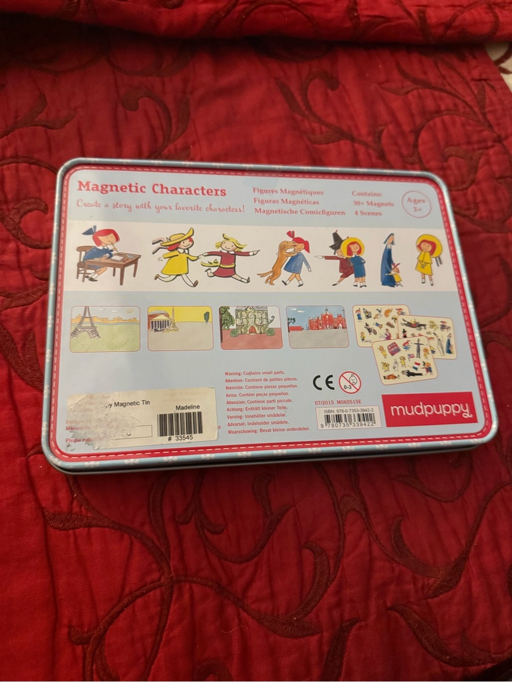 Mudpuppy Madeline Magnetic Playset in Storage Tin - Pre-owned - Picture 2 of 12